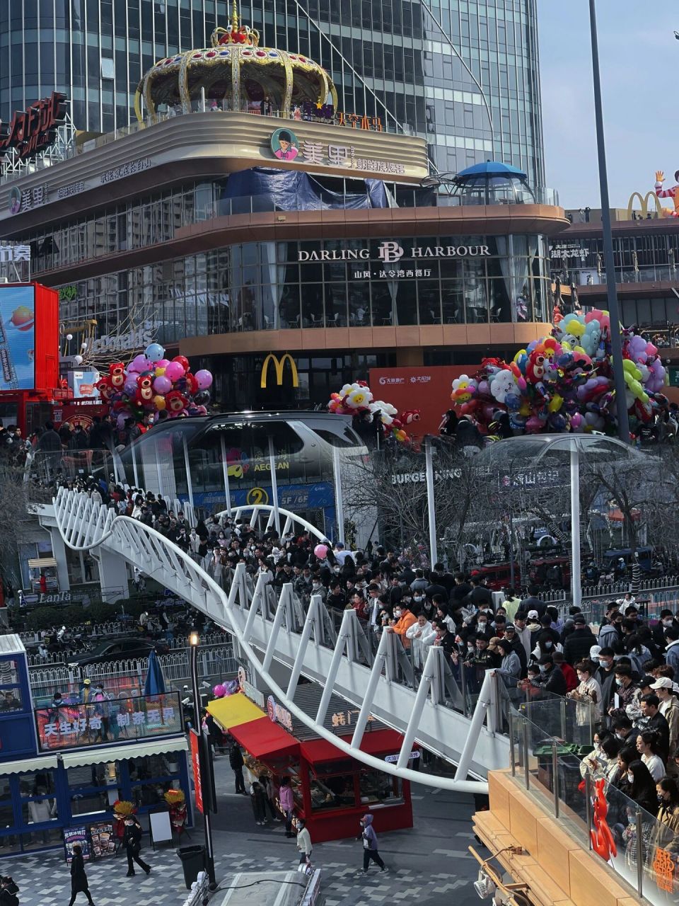 唐山|太阳城 唐山的太阳城开业啦6015 99爱琴海正对面 二楼天桥