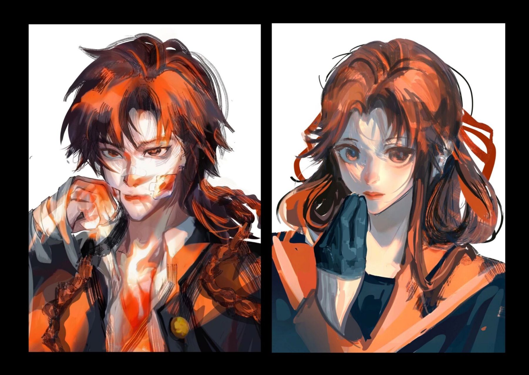 情侣头像 现代校霸x学霸趴"大乔,你可不要跟孙策接触,小霸王很可怕的