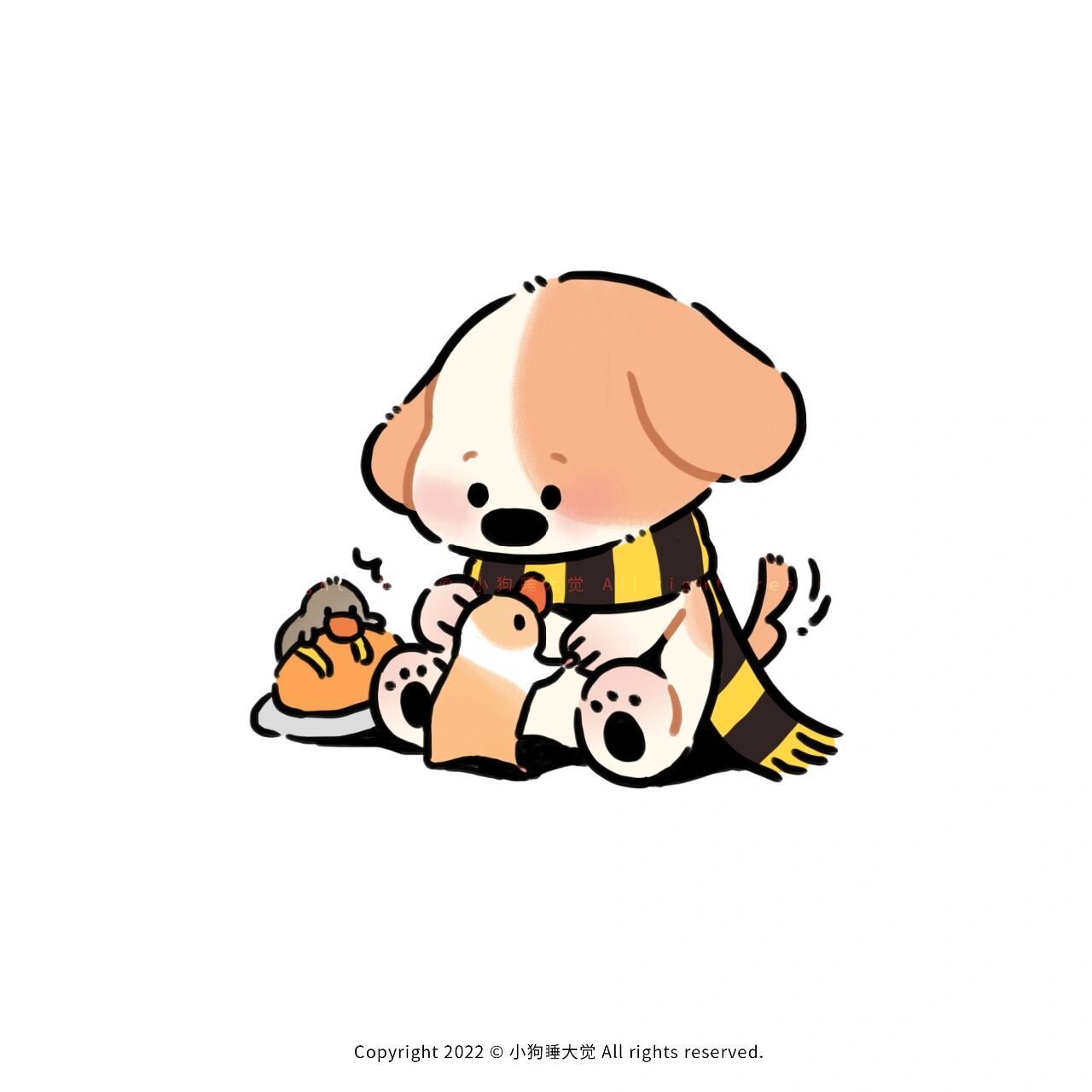 赫奇帕奇小狗05|手机壁纸78 獾院小狗报到95—— 兼职照顾神奇