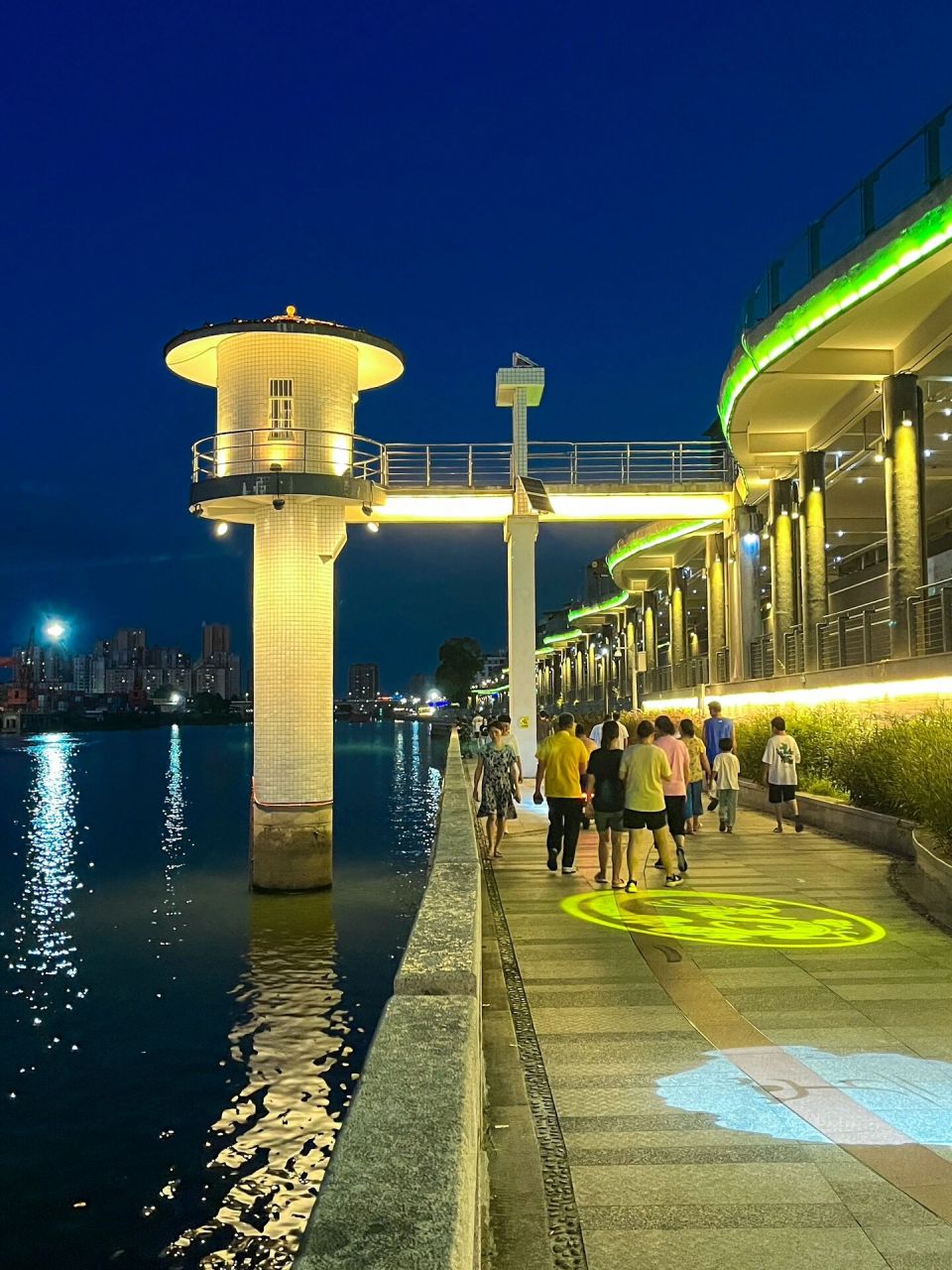 东莞旅游景点|石龙南岸公园|海滨栈道 东莞石龙网红日落打卡圣地"海滨