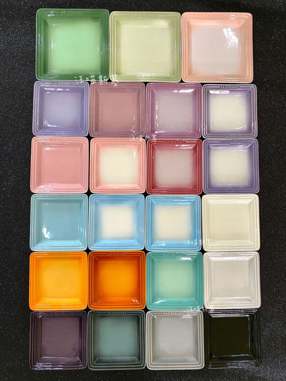 酷彩le creuset方盘16cm色卡 「审美无标准,我爱即高级」 以下只是我
