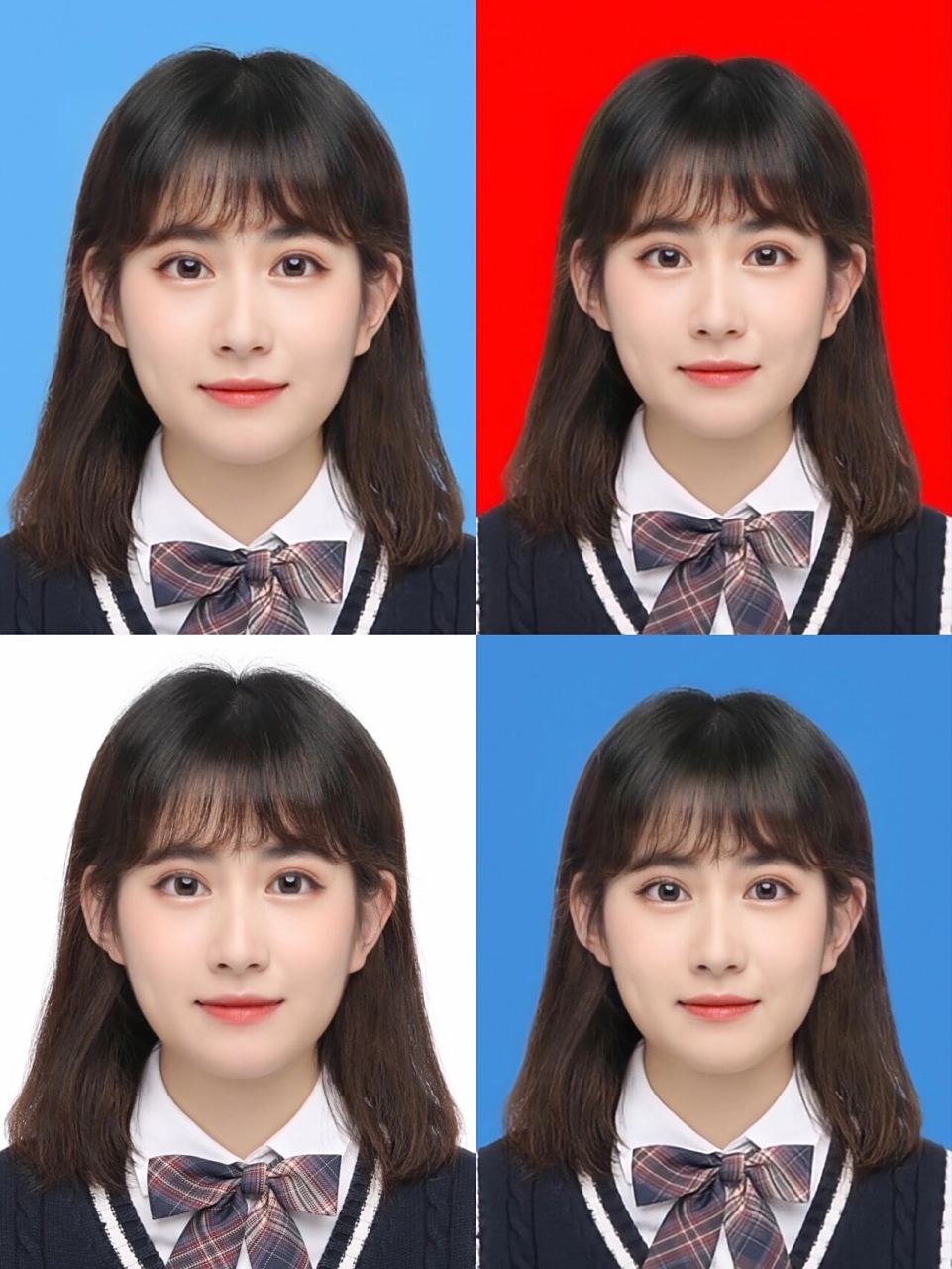 91证件照免费换底方法 上次去拍最美证件照只拍了白底的,因为需要用