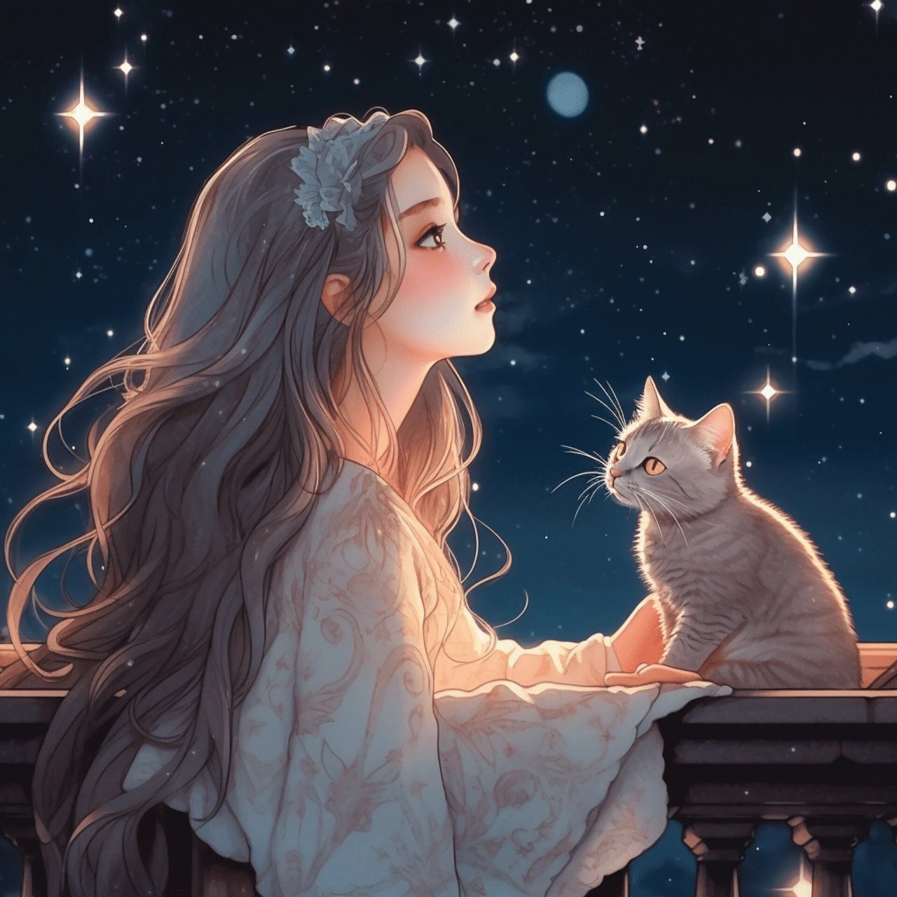 治愈系头像|仰望星空(16张)