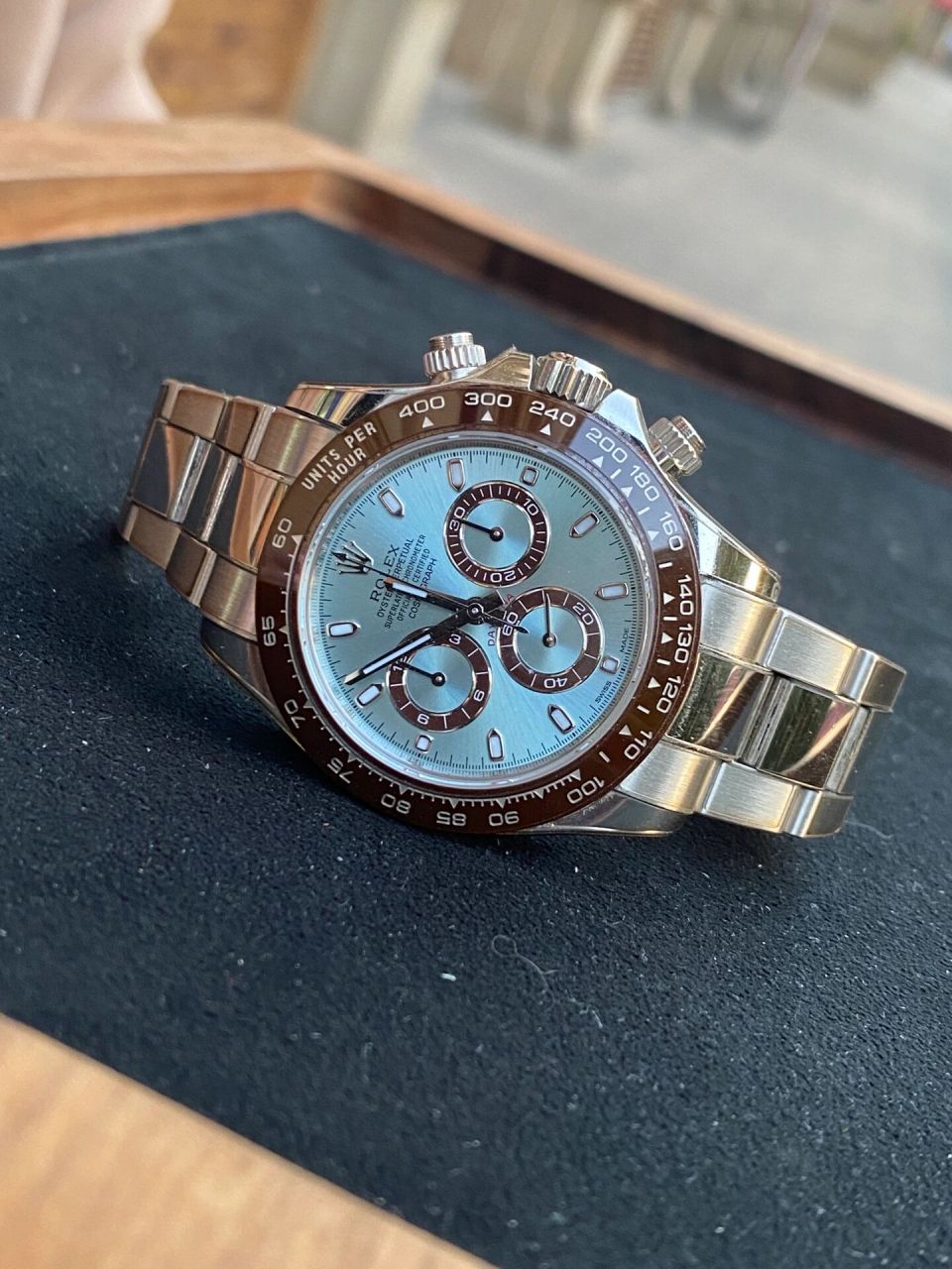 劳力士迪通拿116506 冰蓝迪 19年全套 整表贴膜使用 极品成色 价格