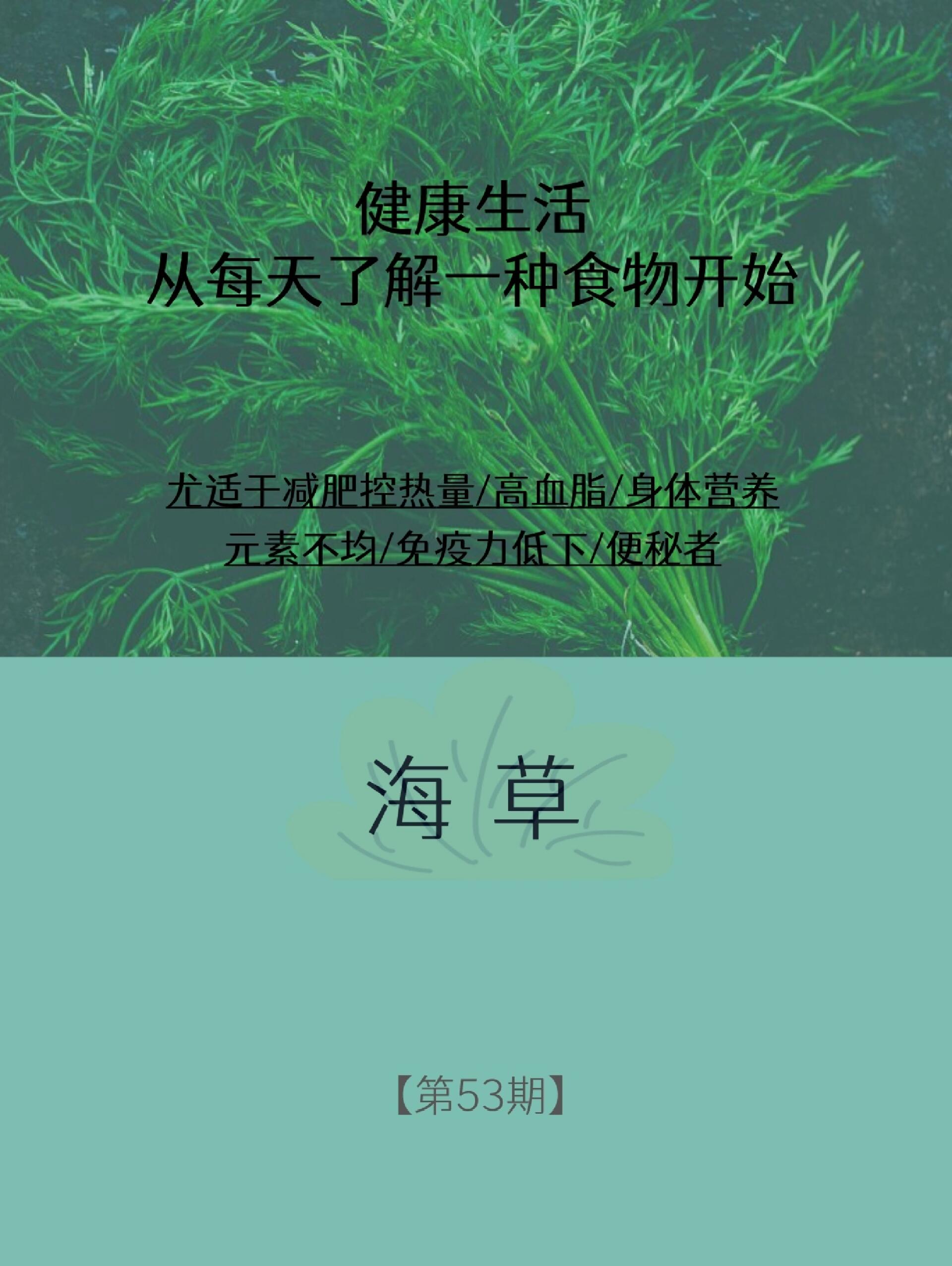 每天了解一种食物