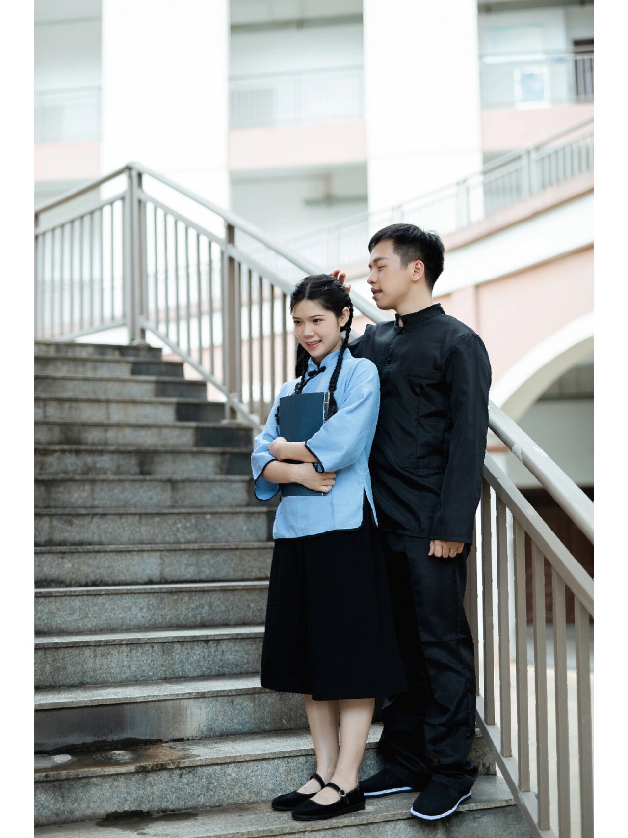 南宁情侣写真|民国风学生装婚纱照|南宁约拍