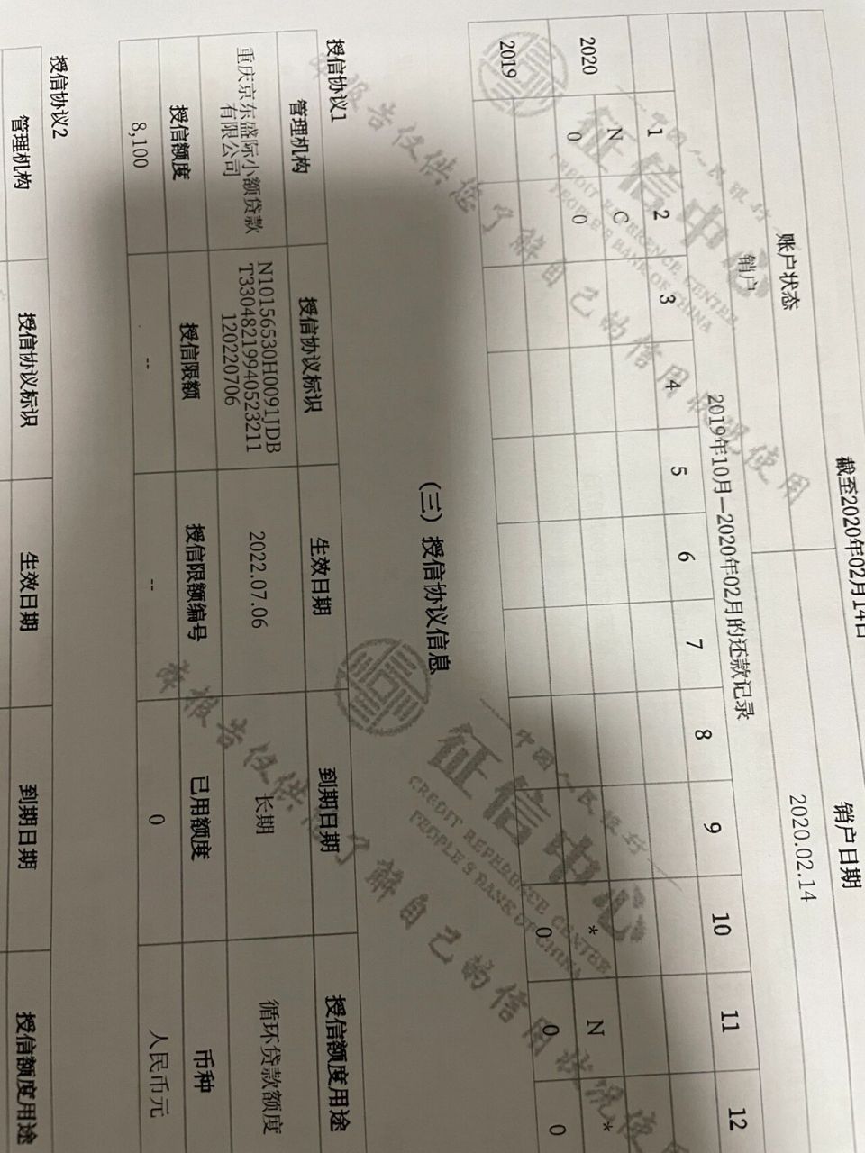 京東白條上徵信 入職要看徵信,發現有個貸款,很疑惑,瞭解了是京東白條