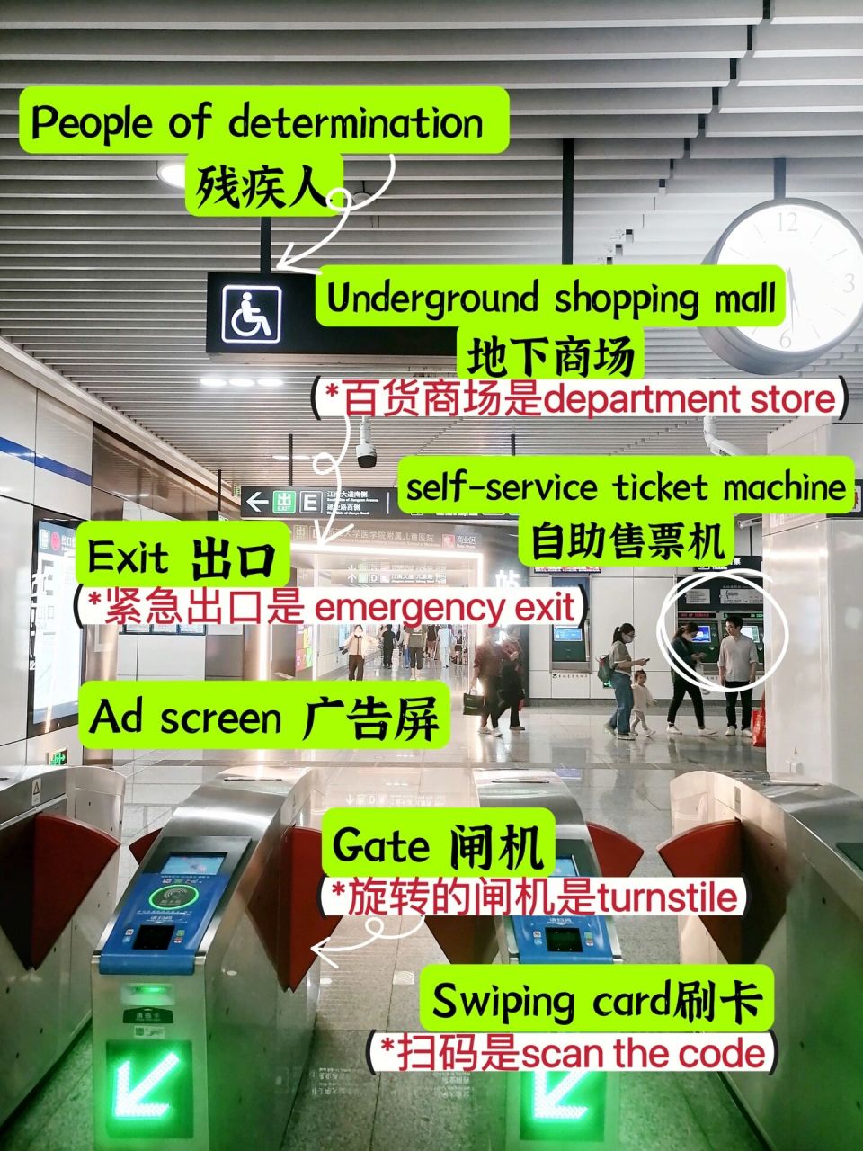 打卡的第55天,今天分享热气腾腾的【实用地铁英语77对话攻略】01