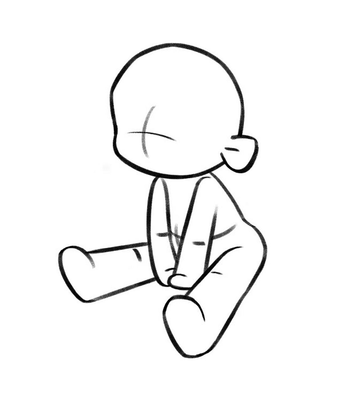 q版人物动态/坐姿