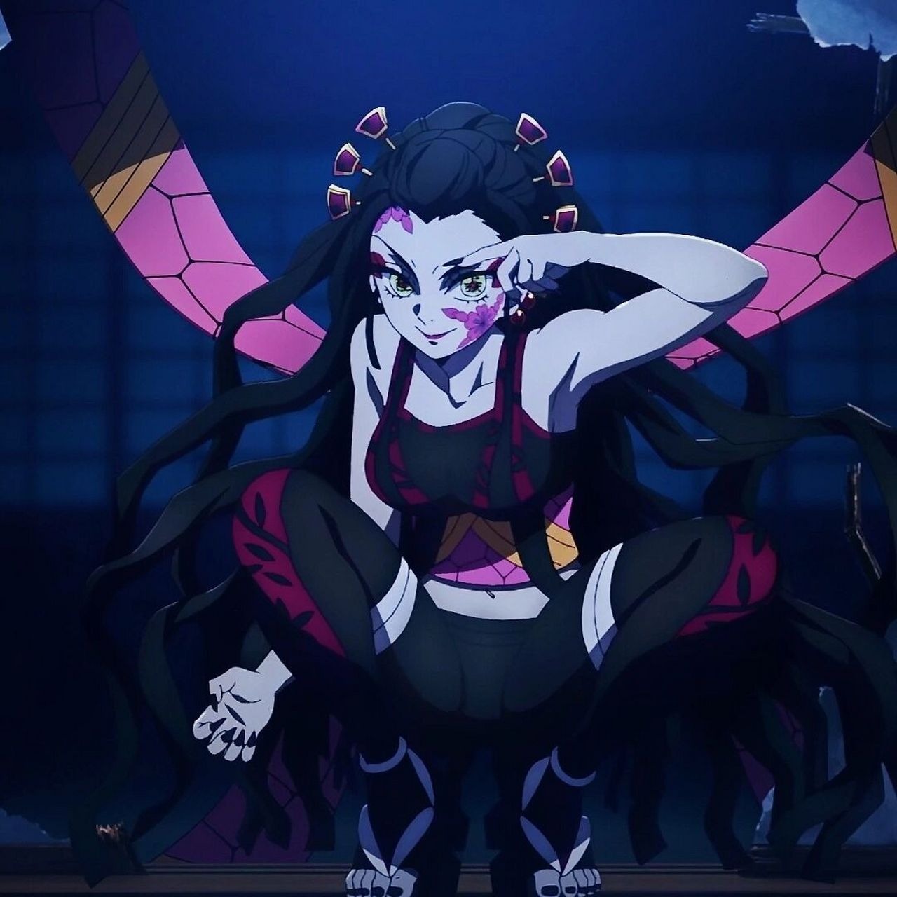 「鬼灭之刃」堕姬高清头像 上六～堕姬堕姬堕姬