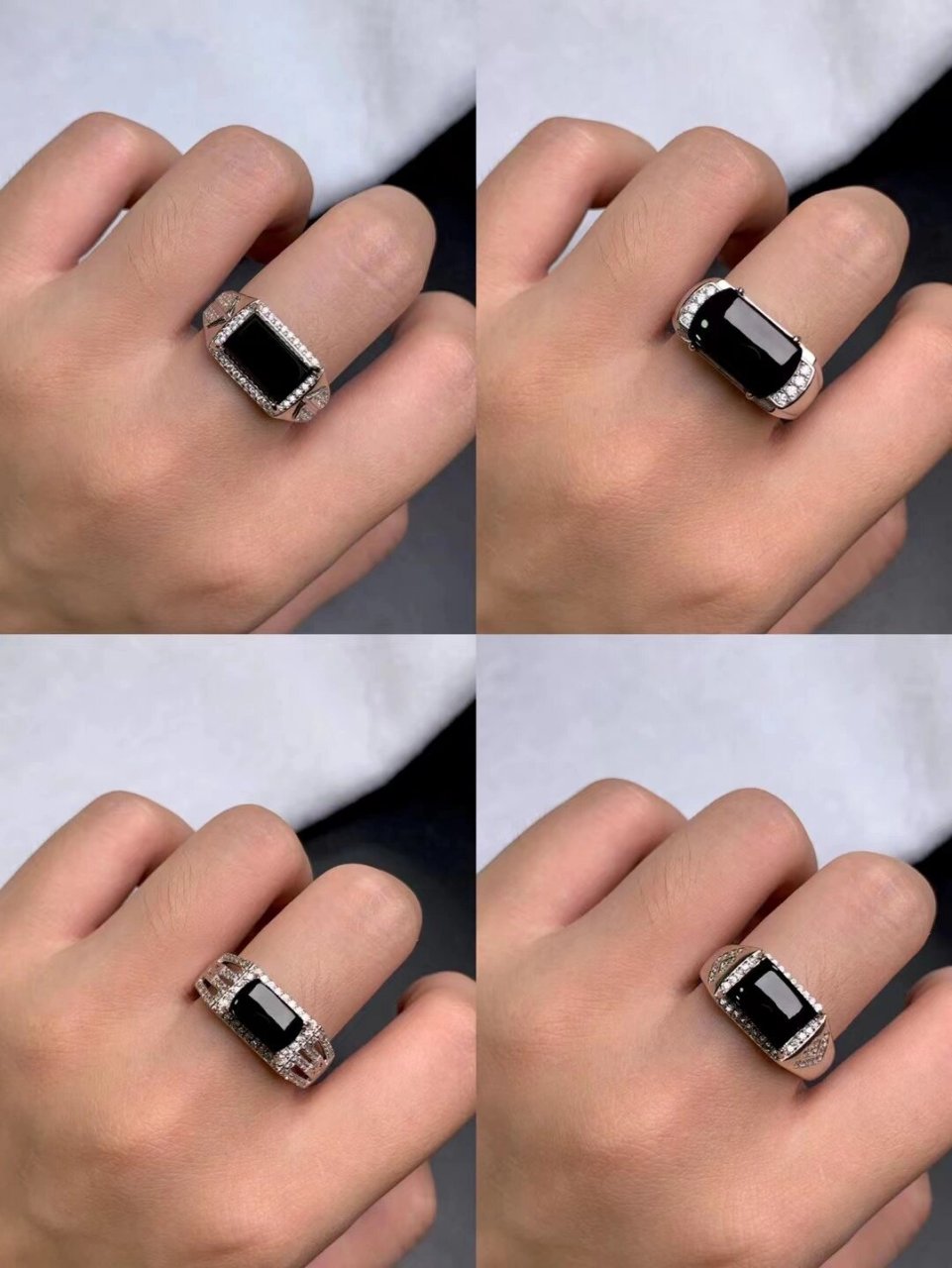 墨翠男戒 680/件