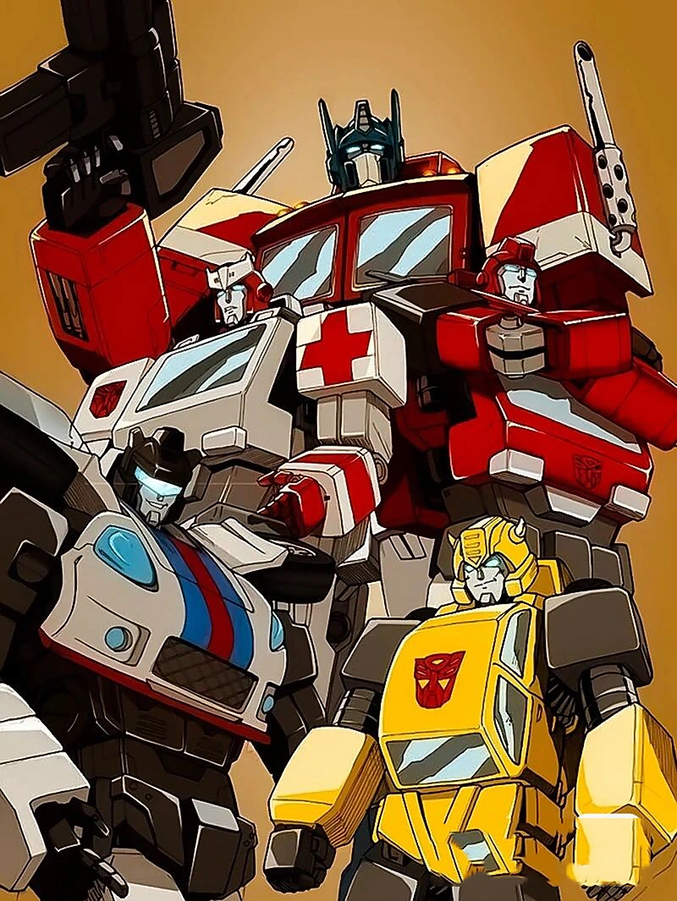 变形金刚图片 汽车人合集 今天不发简介了偷懒一下7015