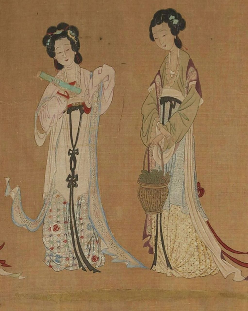 明 仇英 千秋绝艳图 (高清版)四 之前出过一期仇英的千秋绝艳图无奈