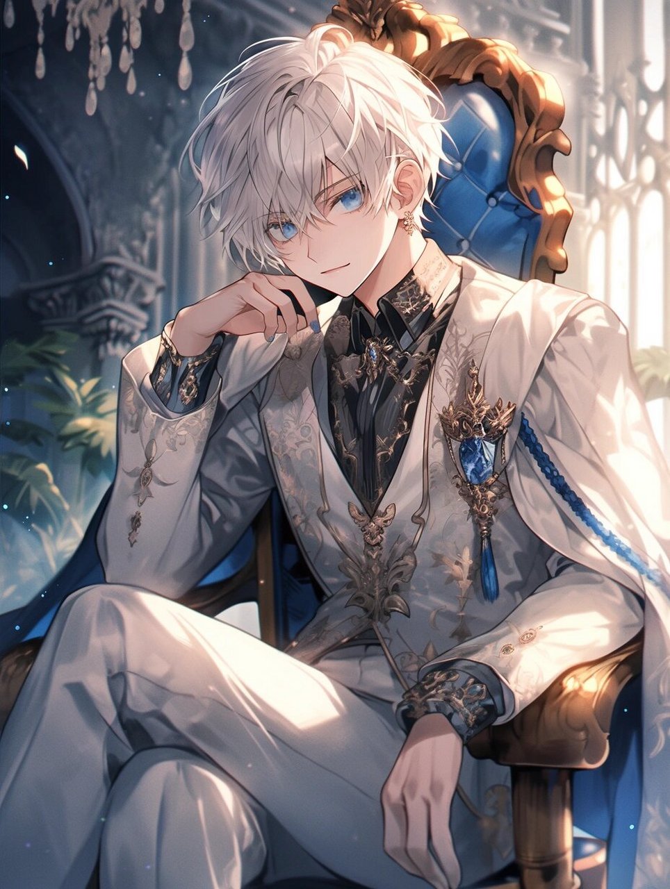 王子殿下 | 动漫男生头像壁纸插画动漫帅哥