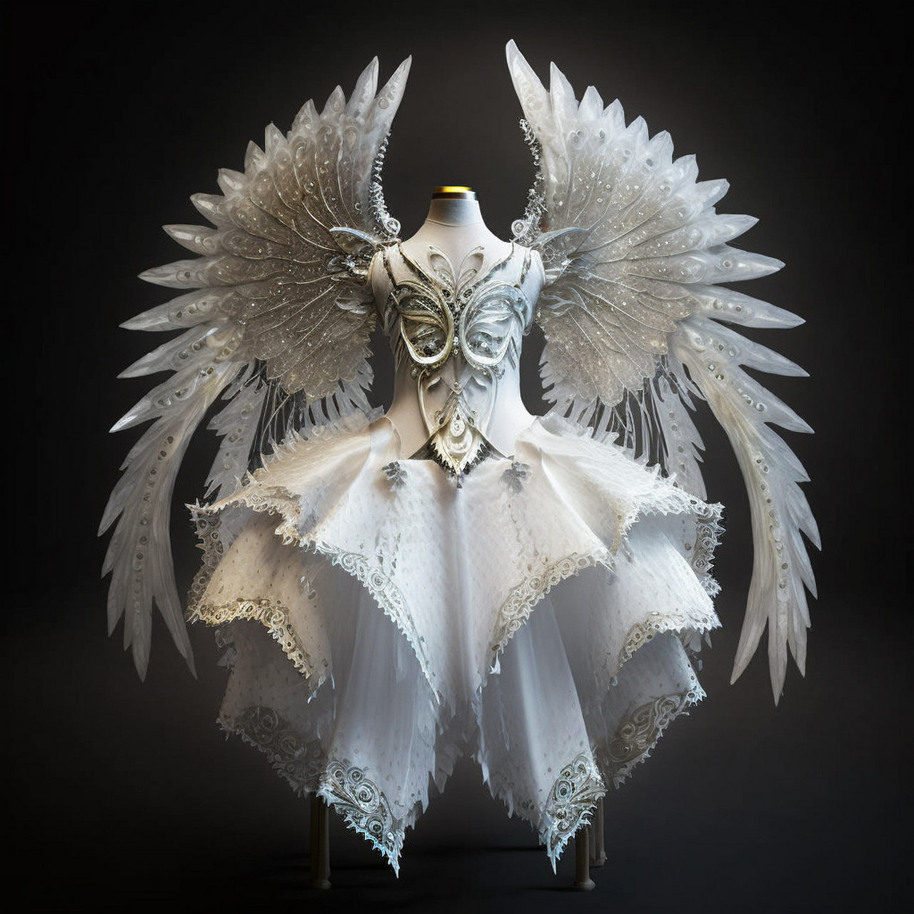 服装设计 每个孩子都想拥有的一件天使礼服