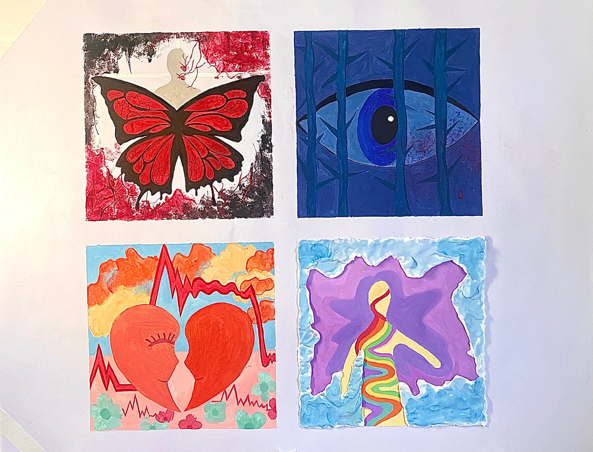 原创色彩情感表达作业