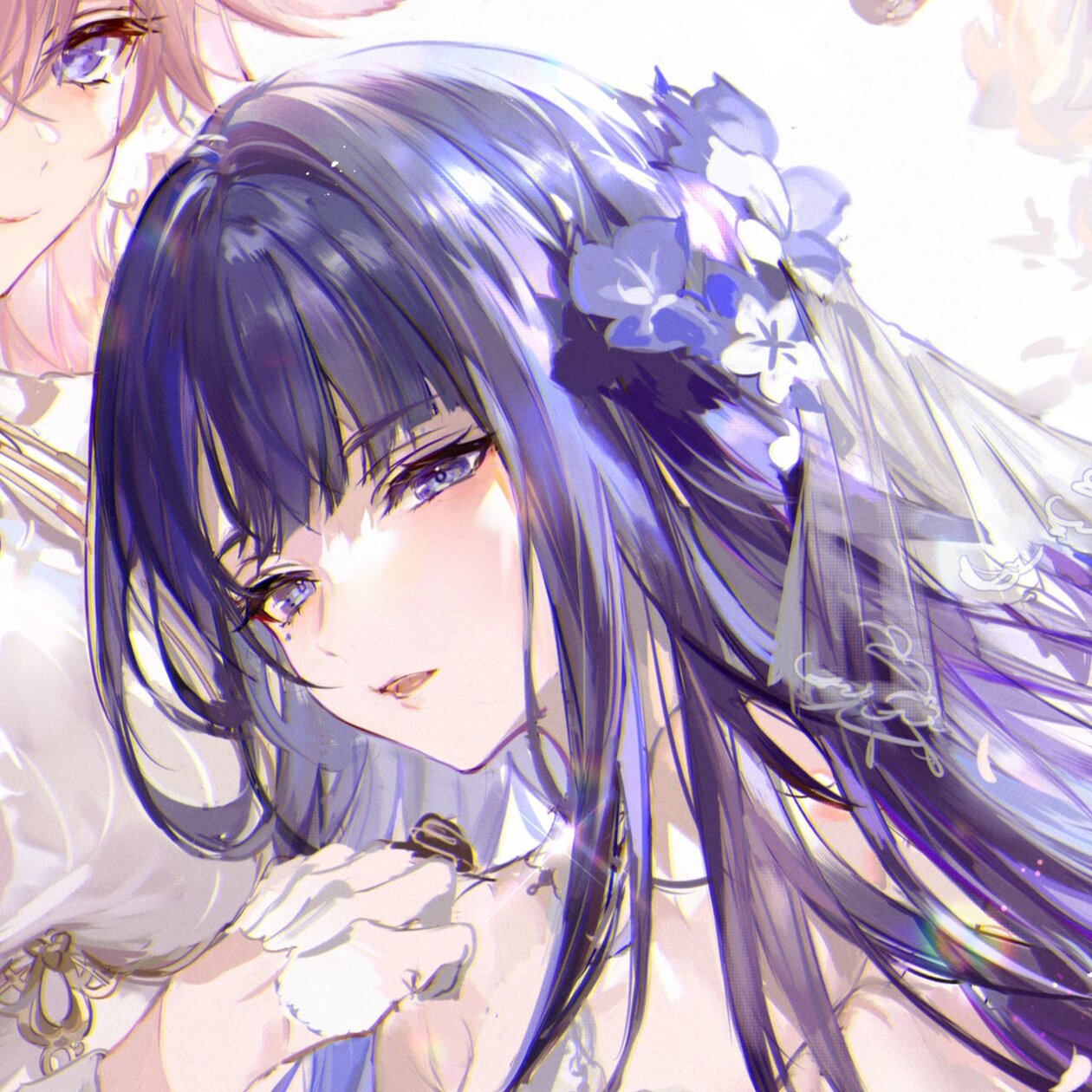 原神|八重神子 雷电将军 鸣神组 闺蜜头像