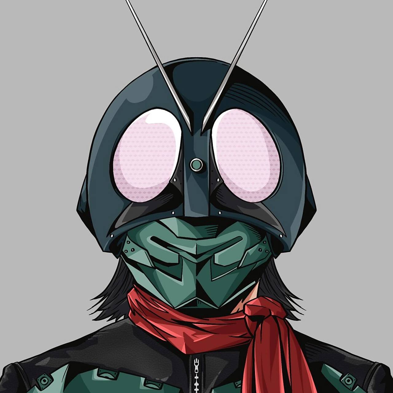 太爱了 #假面骑士# #头像# #动漫# #庵野秀明# #新假面骑士# #特摄剧