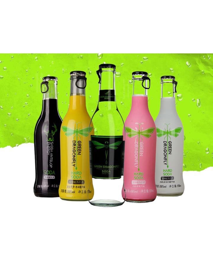 潮饮绿蜻蜓苏打酒