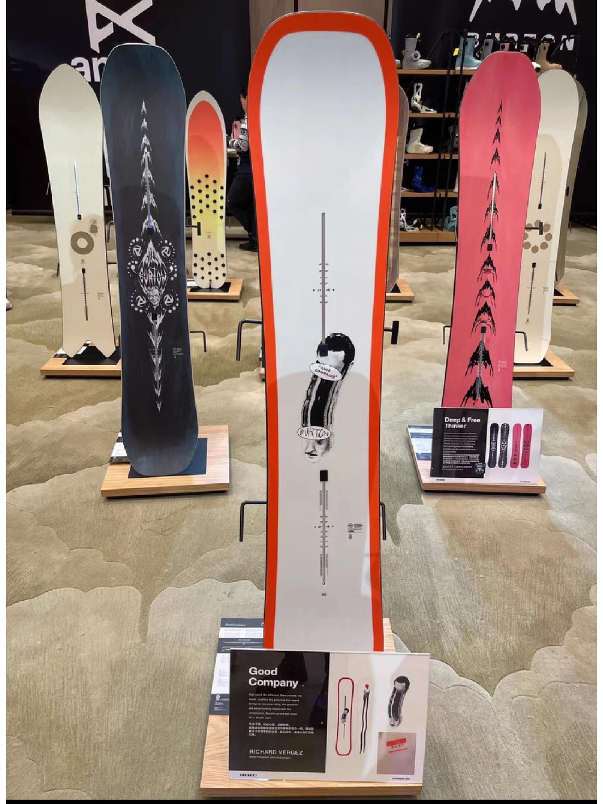 burton23-24新款 good company 滑雪板  伯顿