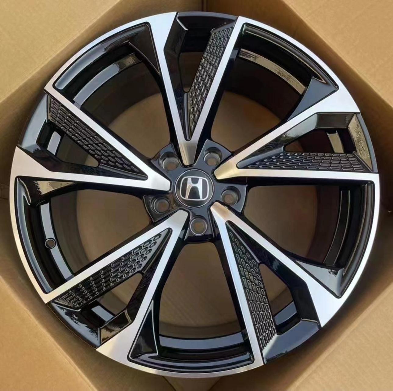 17寸龙鳞鳄鱼皮刀锋改装轮毂 雅阁 思域 型格 锐志 凯美瑞 天籁