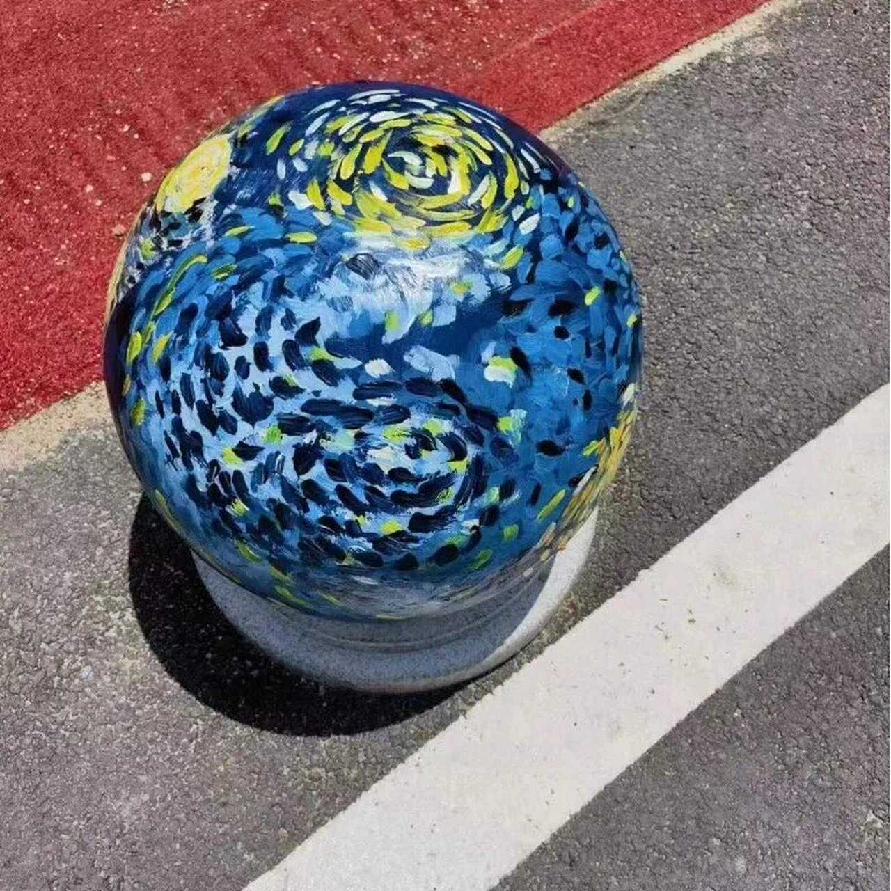 中科"石墩彩绘" 可爱的石墩来啦～ 创意石墩文化,扮靓学校环境