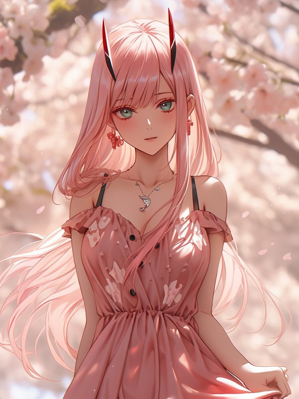 【darling in the franxx】02丨精美壁纸 (含完整咒语)左下角进入 	 "