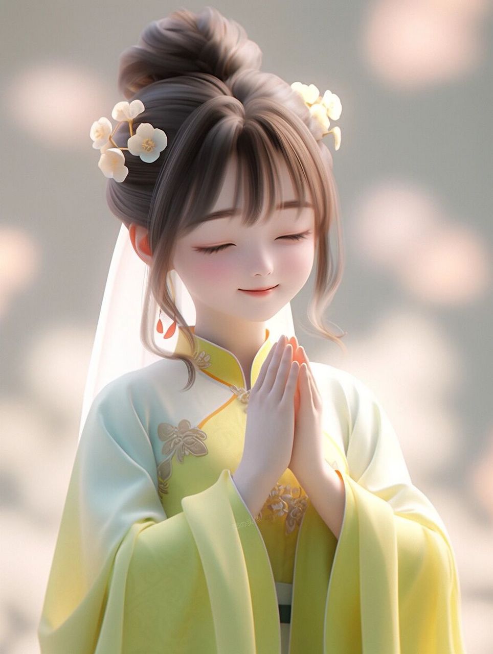 古风头像||接好运·佛系女孩97