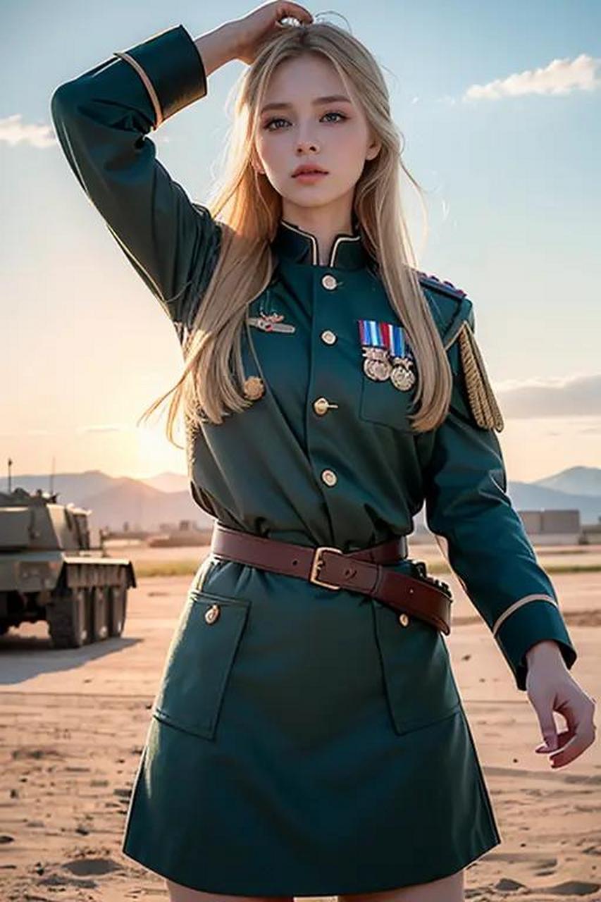 (长期更新)又美又飒的女兵 俄罗斯女兵