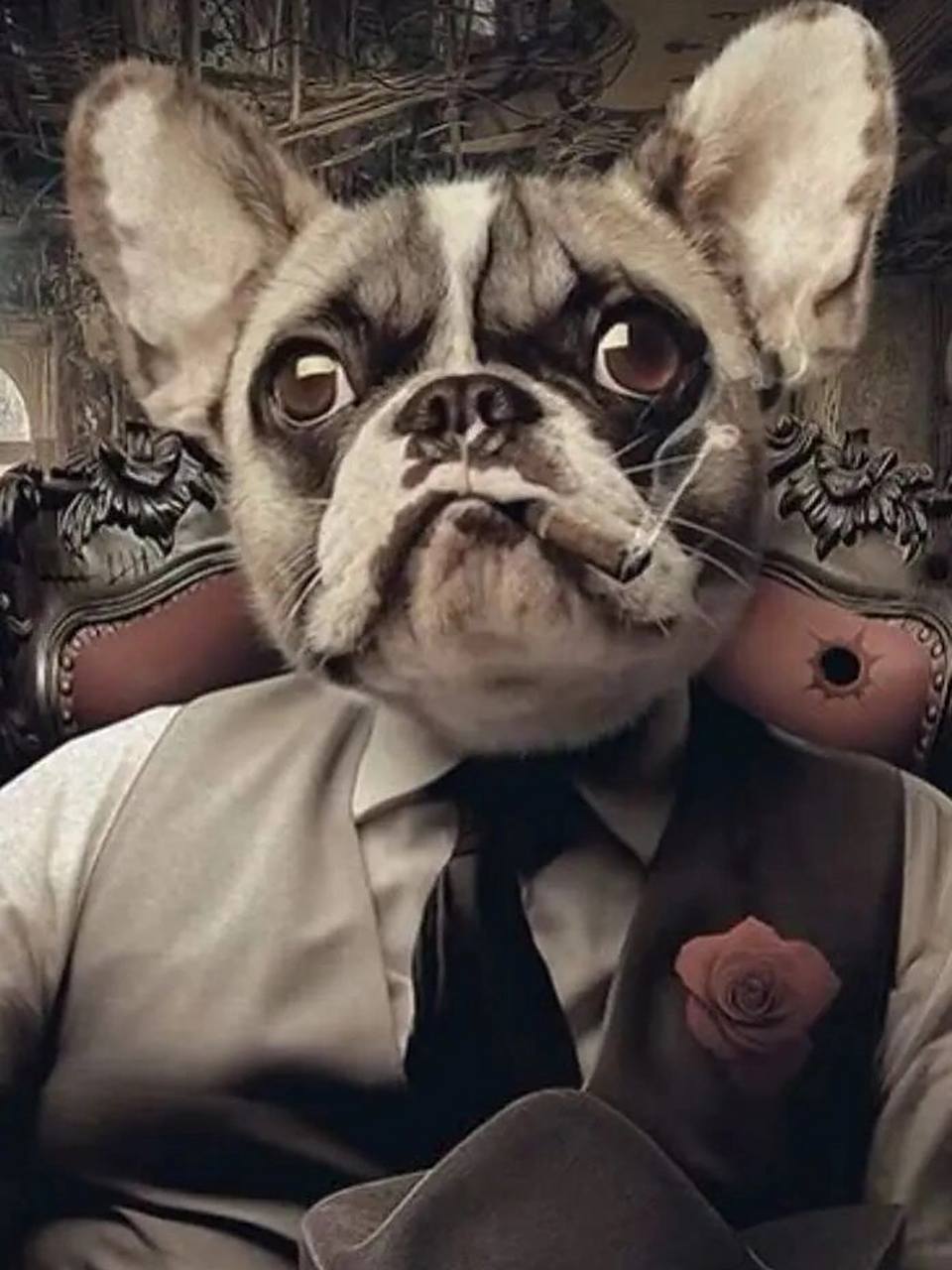 西装暴徒 #动物格斗