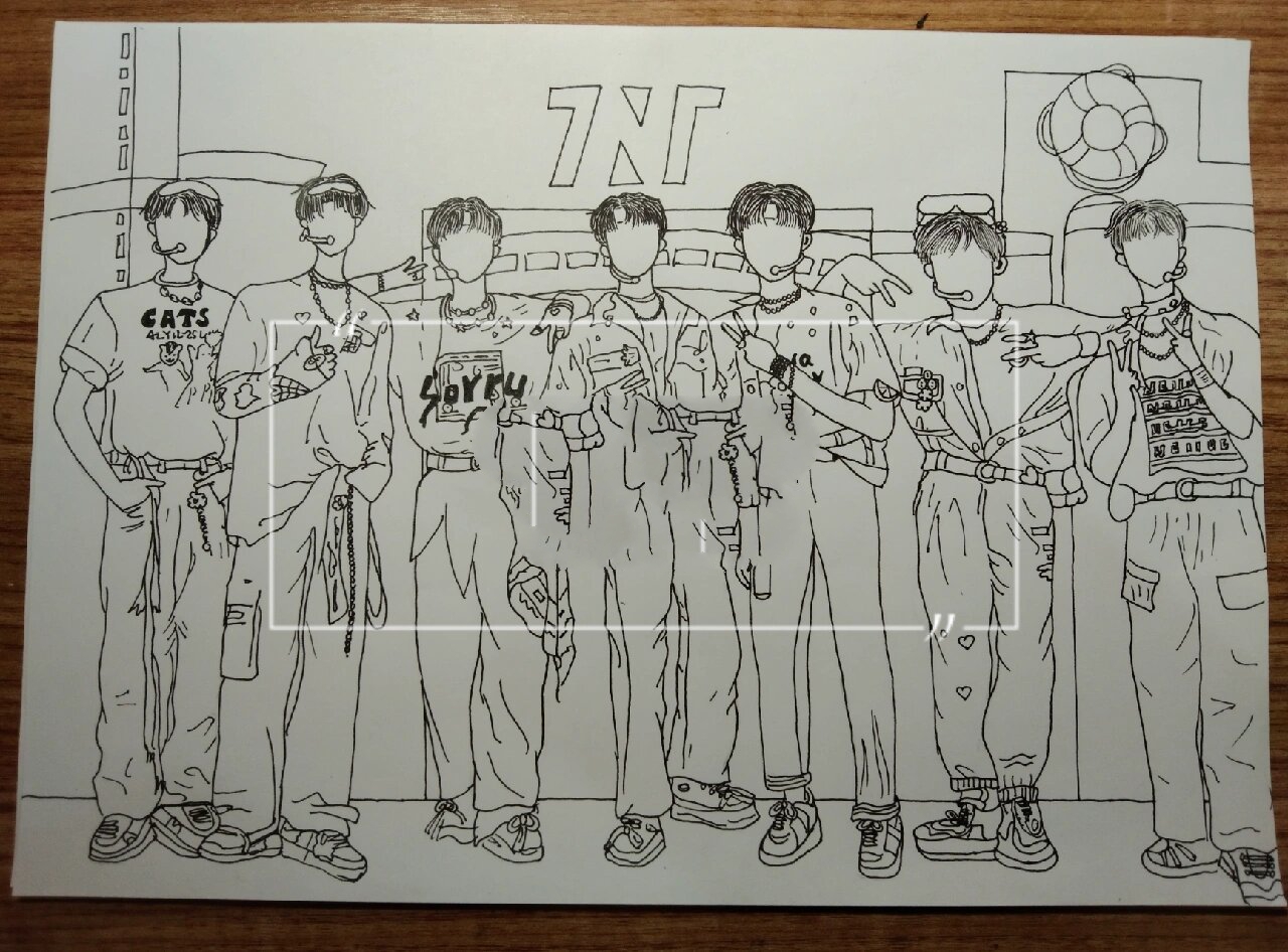 时代少年团手绘