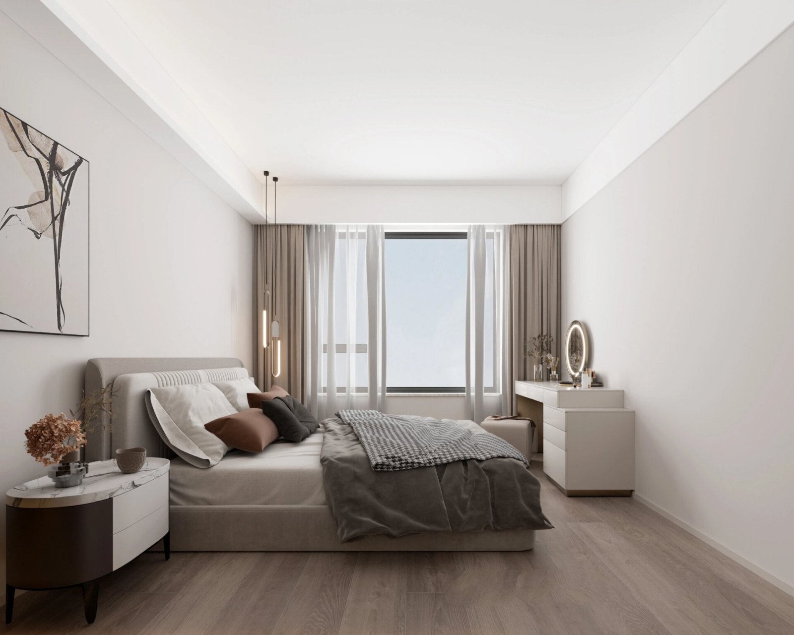 芷兰公馆|现代简约风126㎡ 项目介绍 项目地点:芷兰公馆西区 项目面积