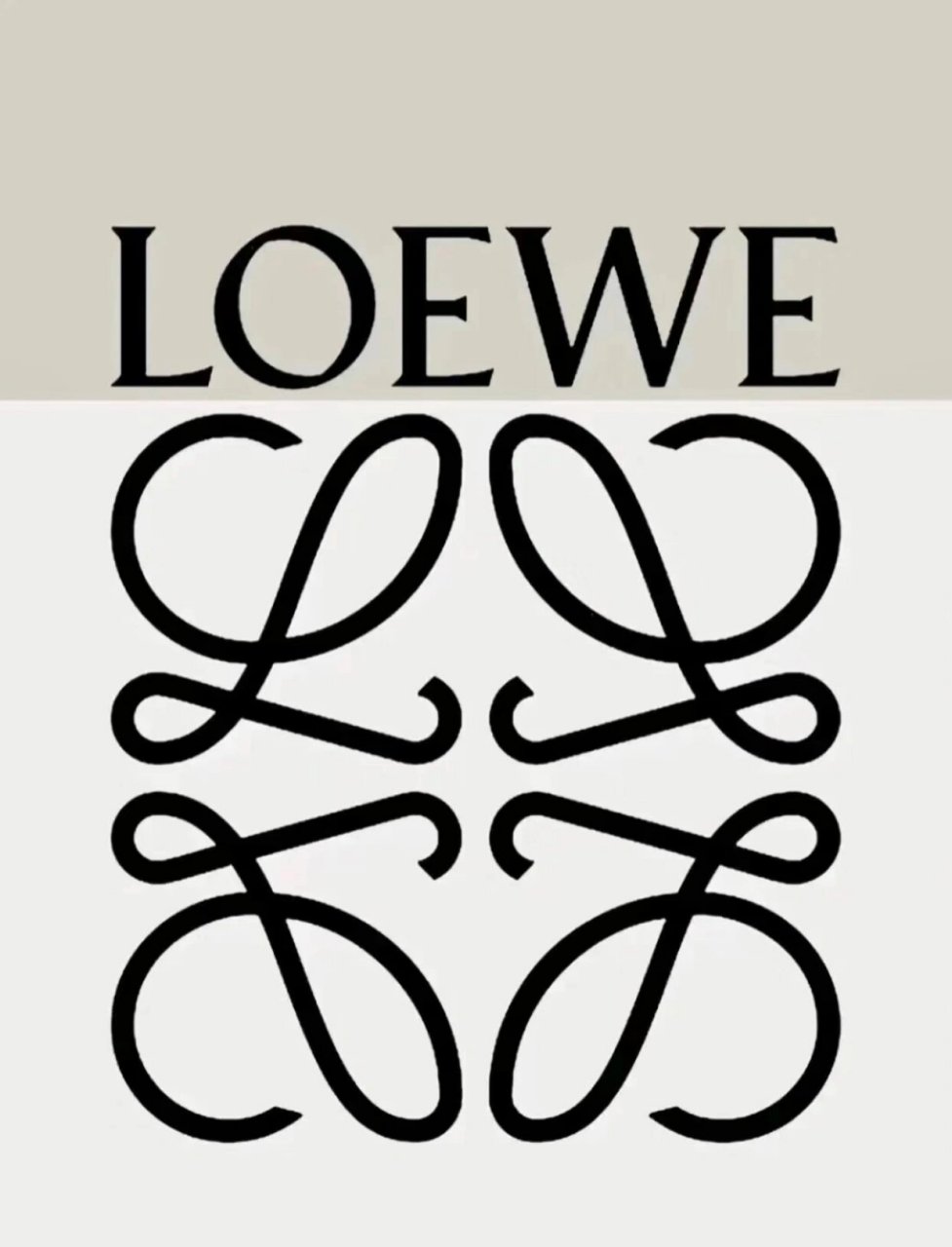 小众款loewe壁纸 喜欢罗意威的logo设计  很别致特别