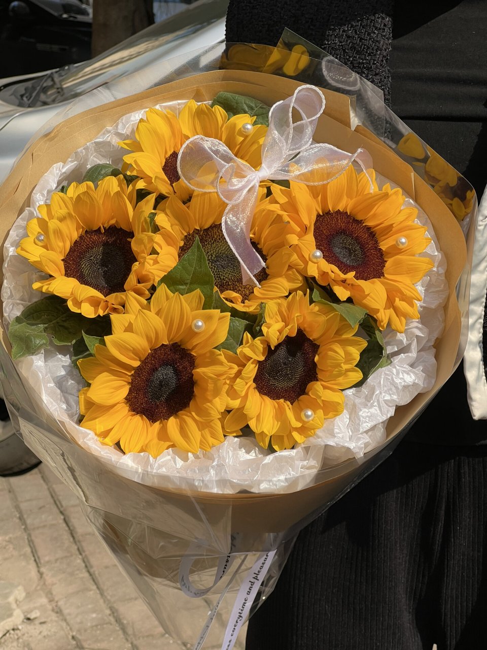 向日葵花束成人礼花束     忽而春风,为所有美好的开始78