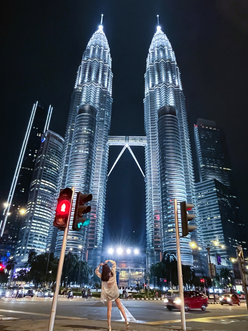 9890双子塔吉隆坡塔 拍照打卡的绝佳地点,双子塔透露着满满的高