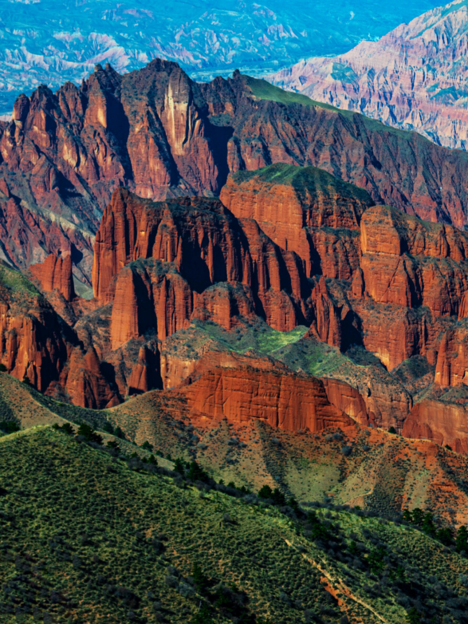 青海小众景点,有你爱7815的山川与河流 青海坎布拉国家森林公园