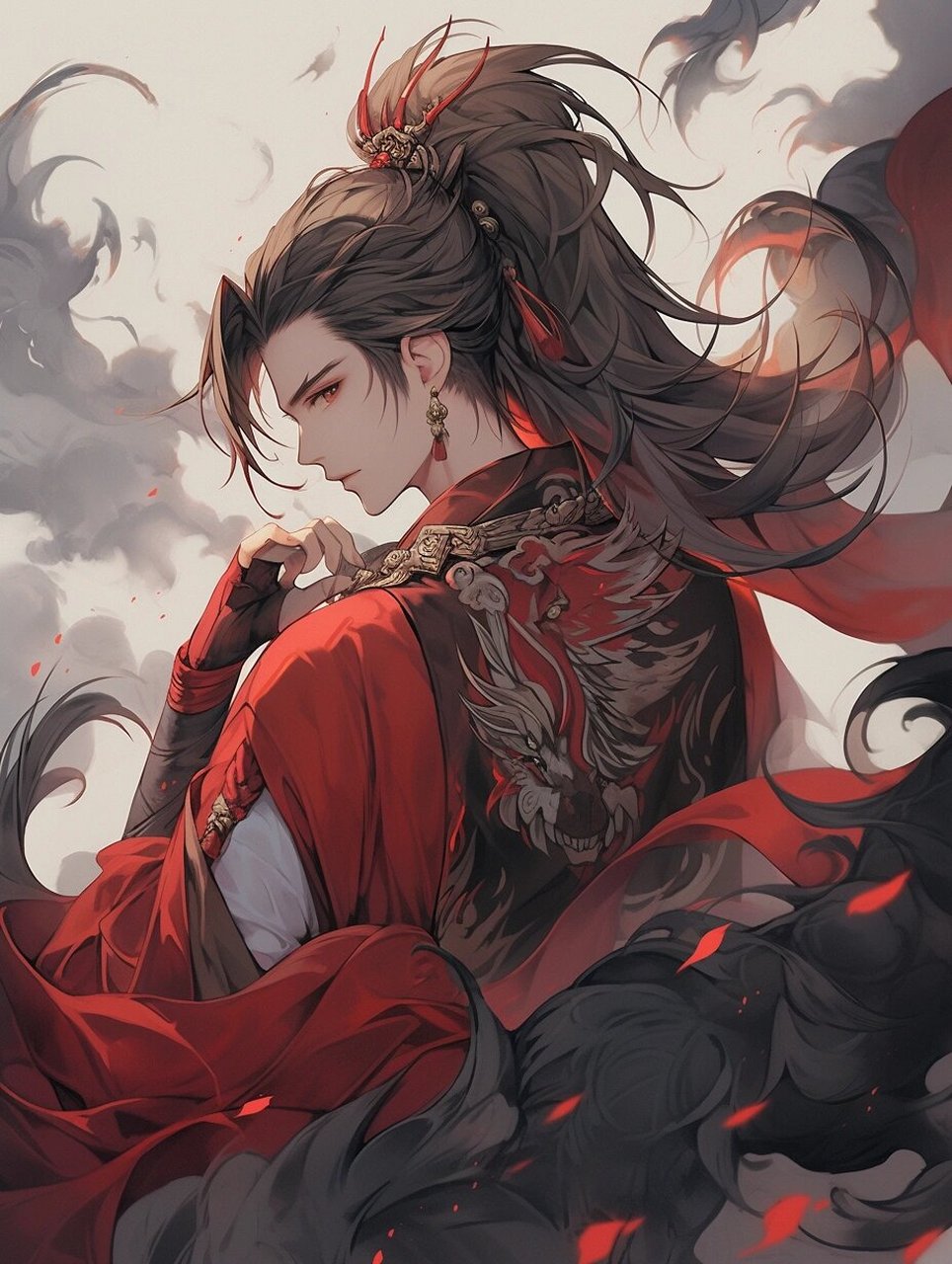 古风头像 | 动漫男生头像壁纸插画素材