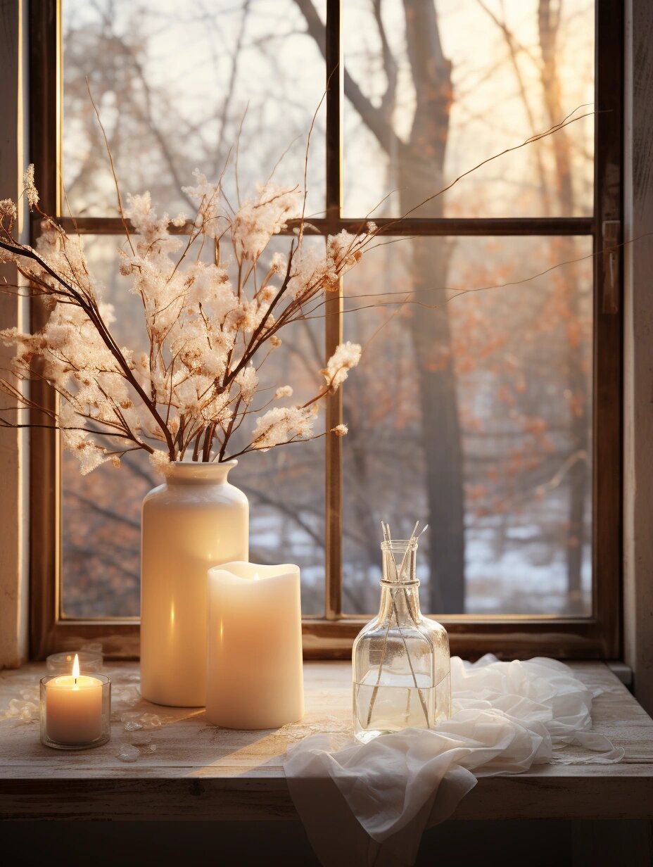 14 | 背景图 | 唯美秋冬窗边场景