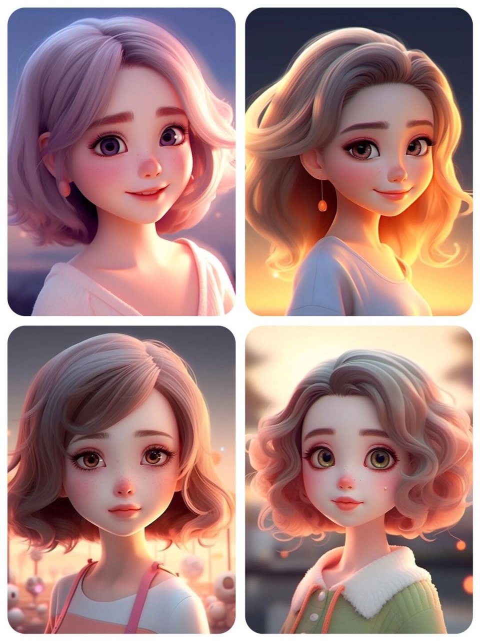 我已经给闺蜜做了好几张了,每一张想要[失望] 	 这不妥妥的动漫女