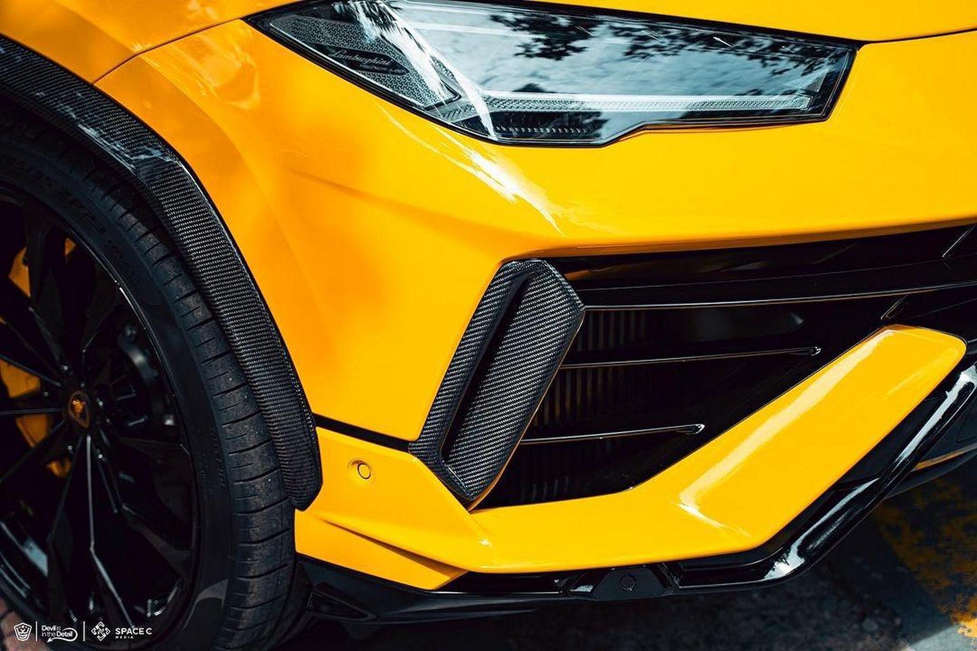 兰博基尼urus改装topcar干碳套件.