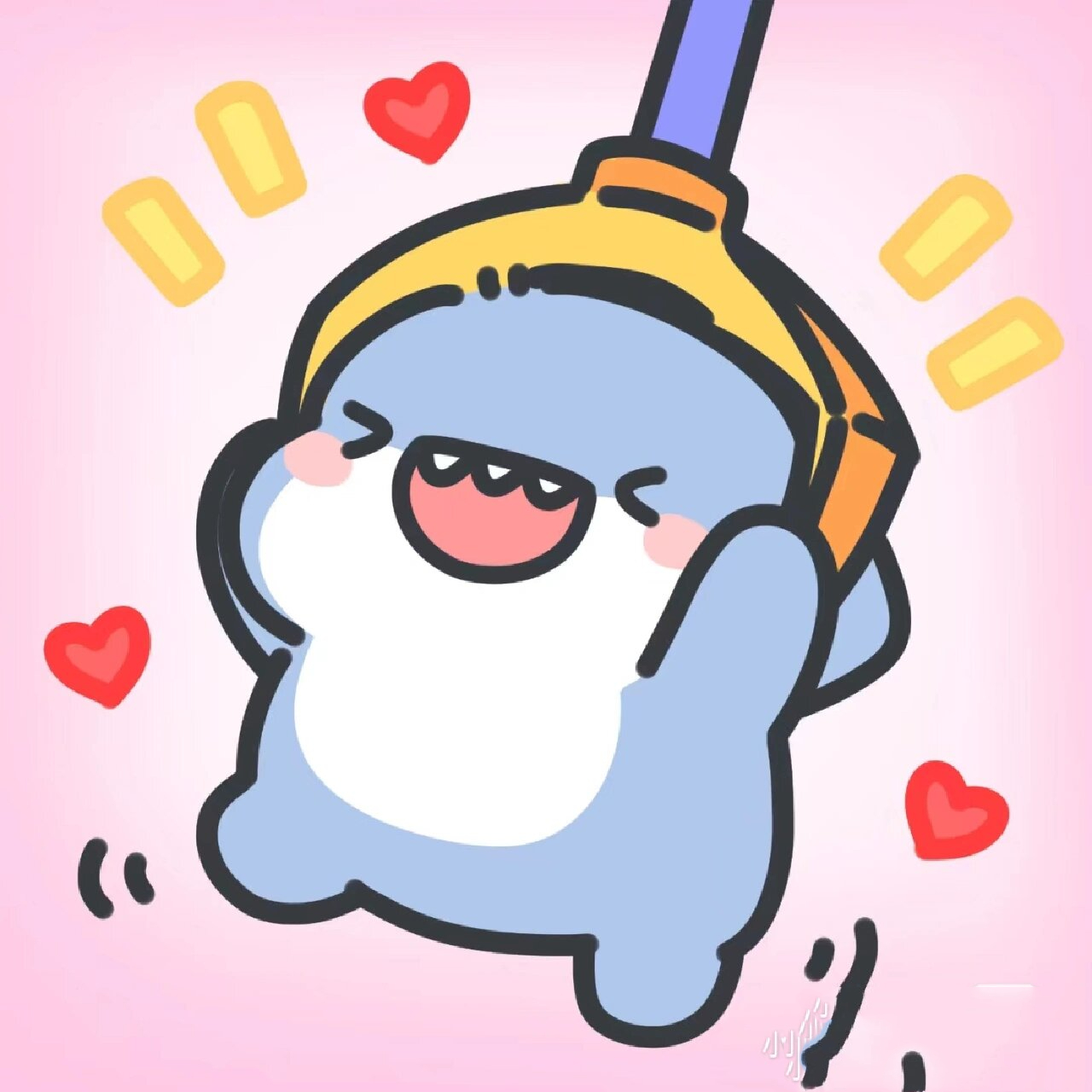 肥肥鲨和粉粉鲨情侣97头像