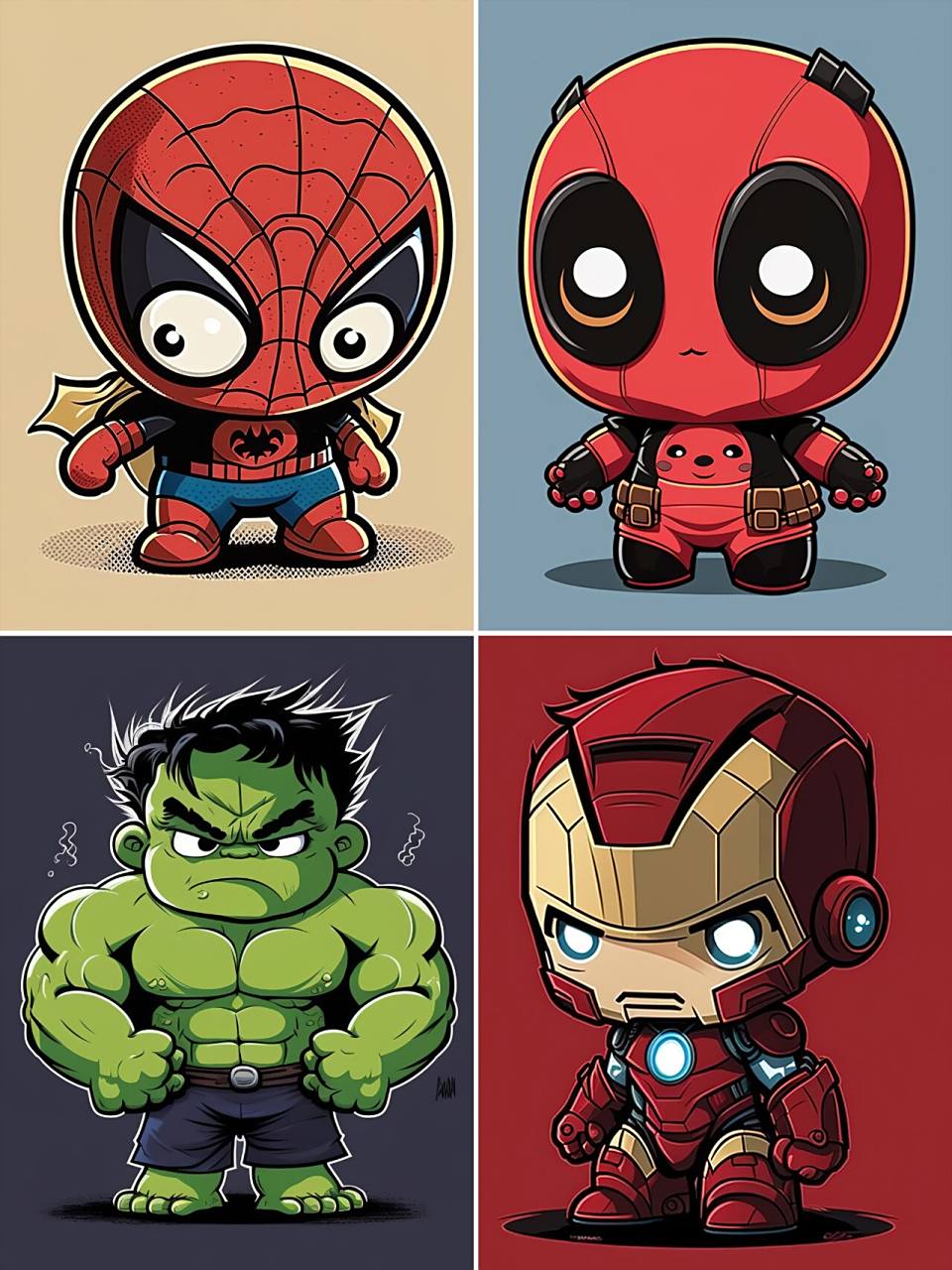 漫威q版人物来了