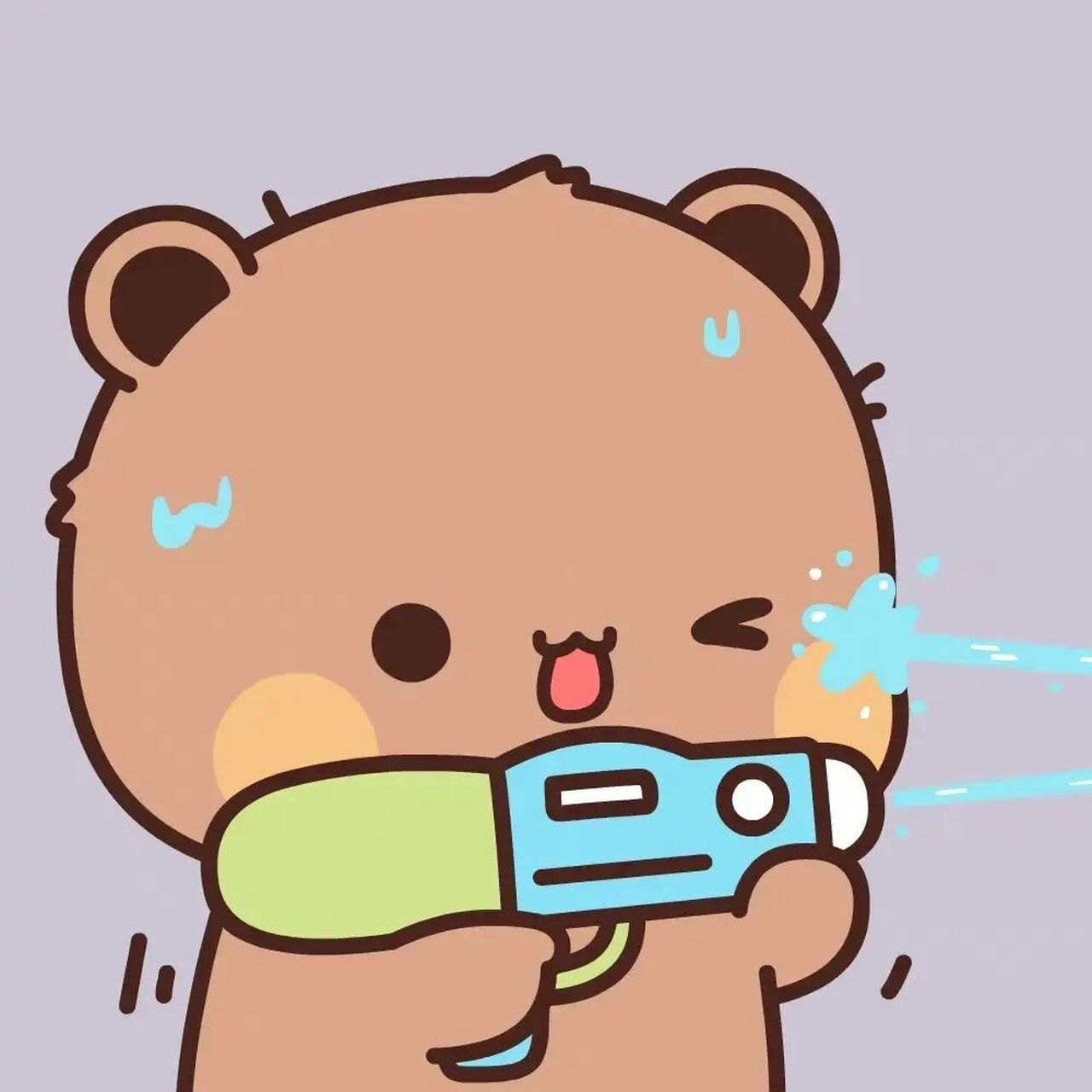 一二布布情侣头像来咯! 快到夏天啦 快带你的一二(布布)去海边玩吧