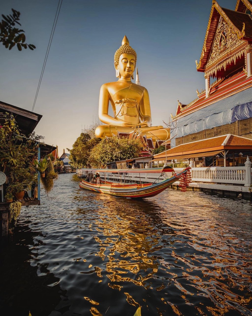 9593 泰国曼谷那些艺术感十足的寺庙 11566 wat paknam phasi