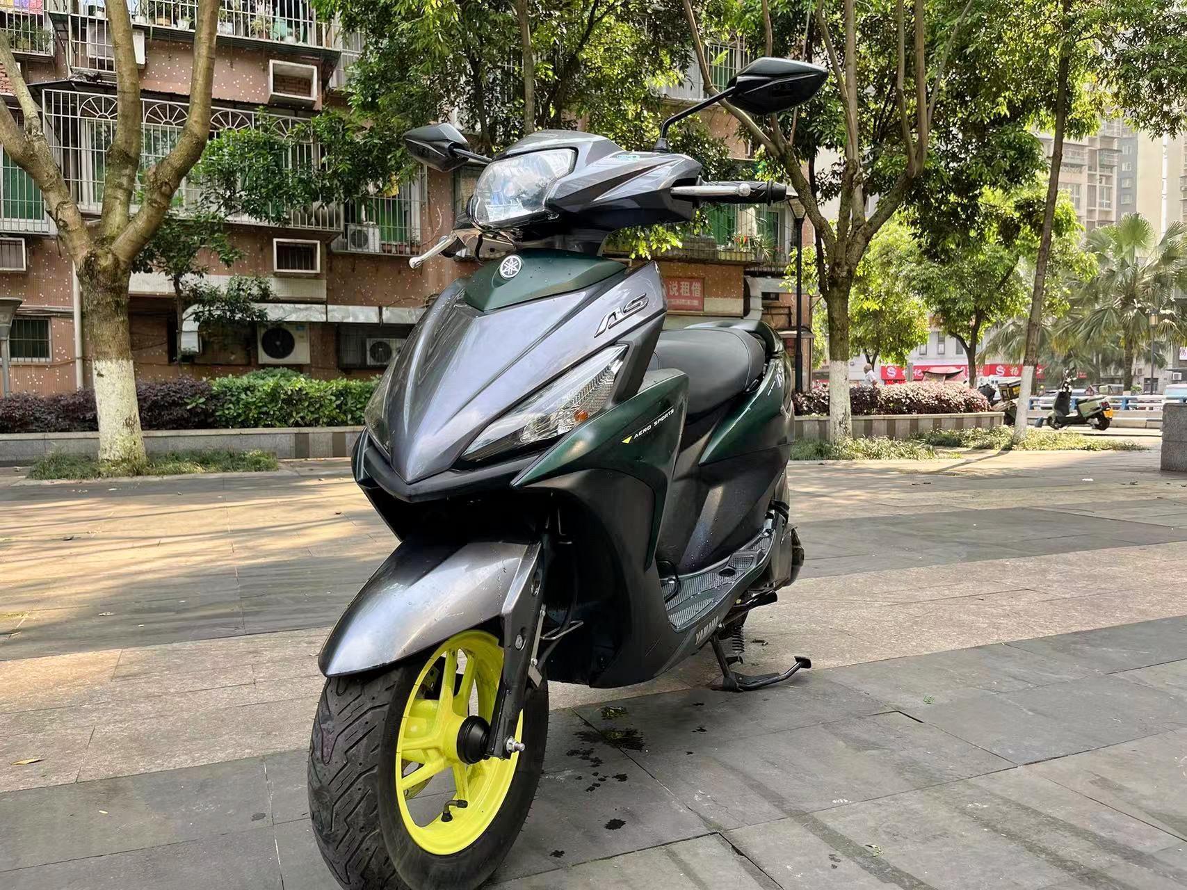 已售出,22年3月上牌雅马哈as福喜125,踏板摩托车手续齐全.