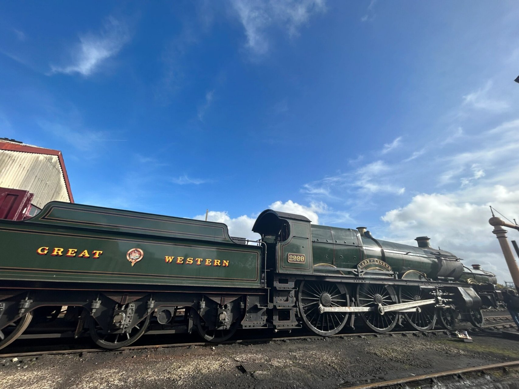 蒸汽火车博物馆didcot railway  center 今天坐上蒸汽小火车啦!