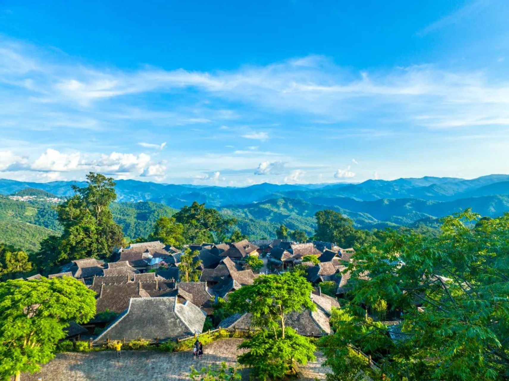 景迈山风景区图片