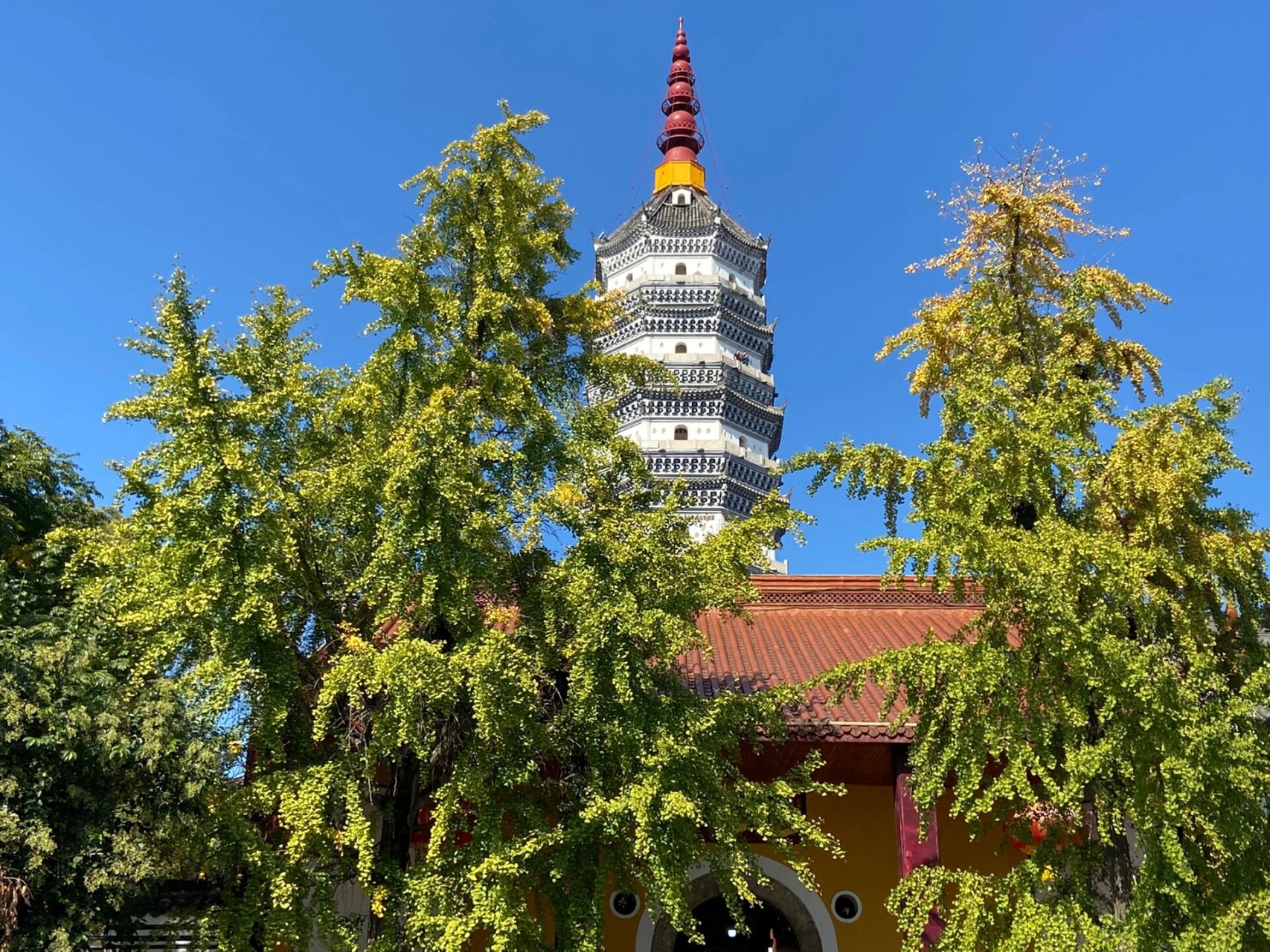 安庆迎江寺,烧完香江边走一走 别人坐江边喝奶茶,我坐江边吃麻辣烫