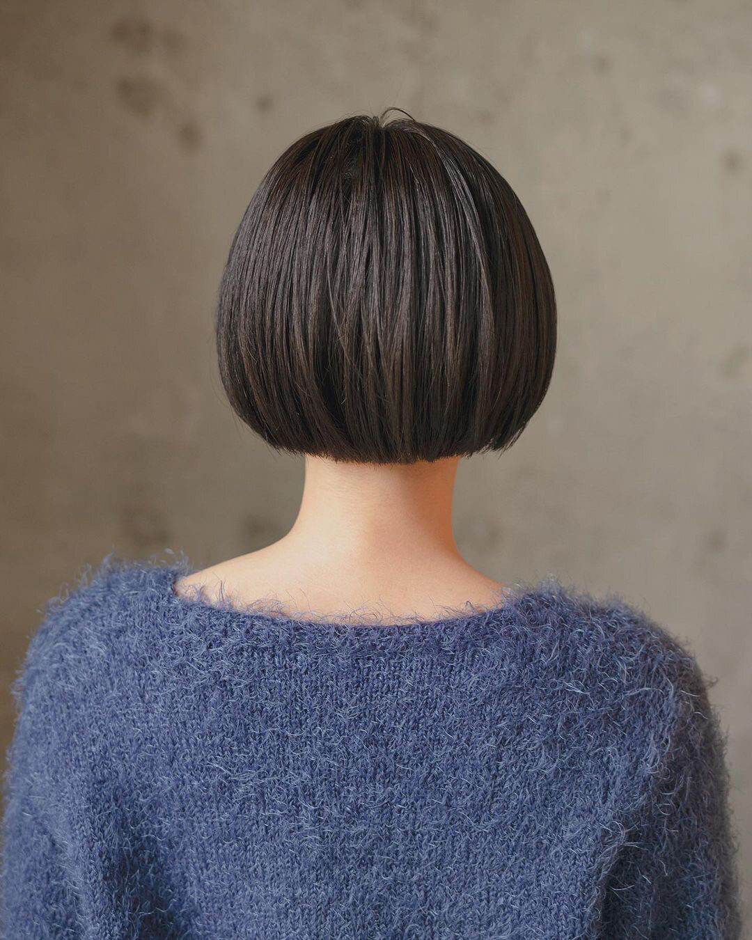 短发bob头 整齐 干净 有质感的bob头!