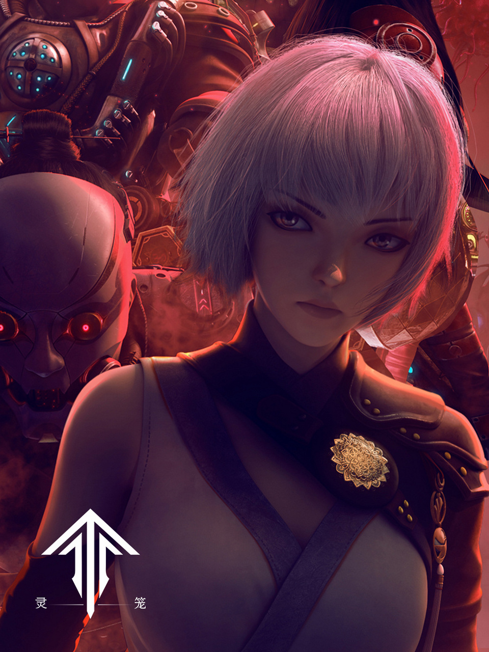 国漫经典@《灵笼》终章定档5月1号12:00启程 96剧名:《灵笼》 96